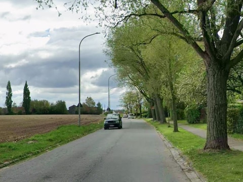 Archiefbeeld van de Morinnestraat, vanaf de Baaistraat bekeken.