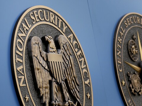 De campus van de NSA in Fort Meade.