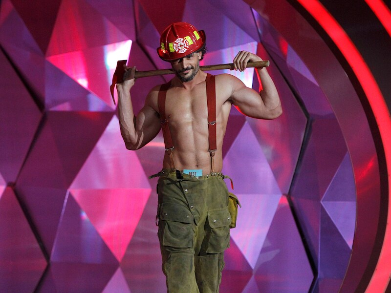 Joe Manganiello heeft de 'Ab-hancer' niet nodig