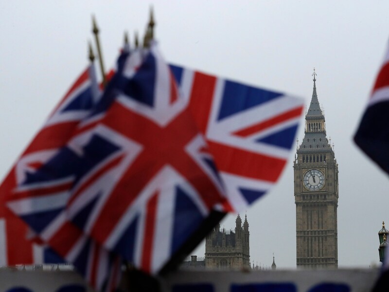 De Big Ben in London.