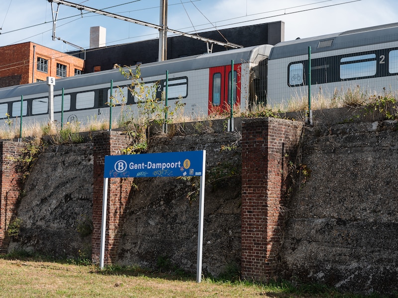 Station Dampoort in Gent.