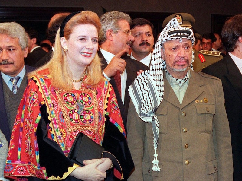 Yasser en zijn vrouw Soeha.