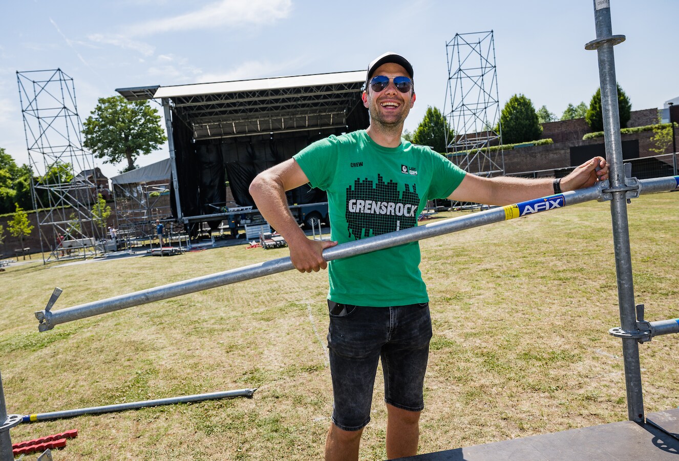 Tim organiseert het gratis festival dat hij op zijn zesde voor 't eerst ...