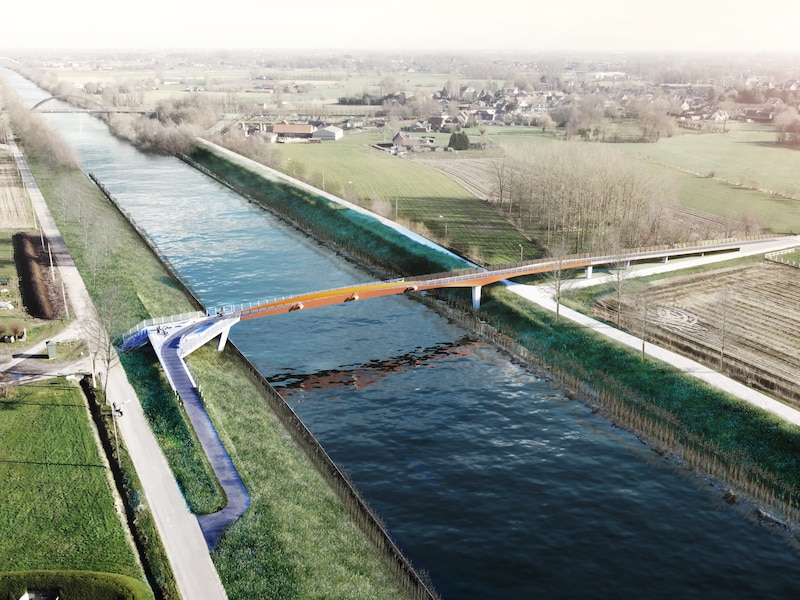 Fietsbrug krijgt naam van populaire folklorestoet: “Deze naam spreekt alle Zultenaren aan”