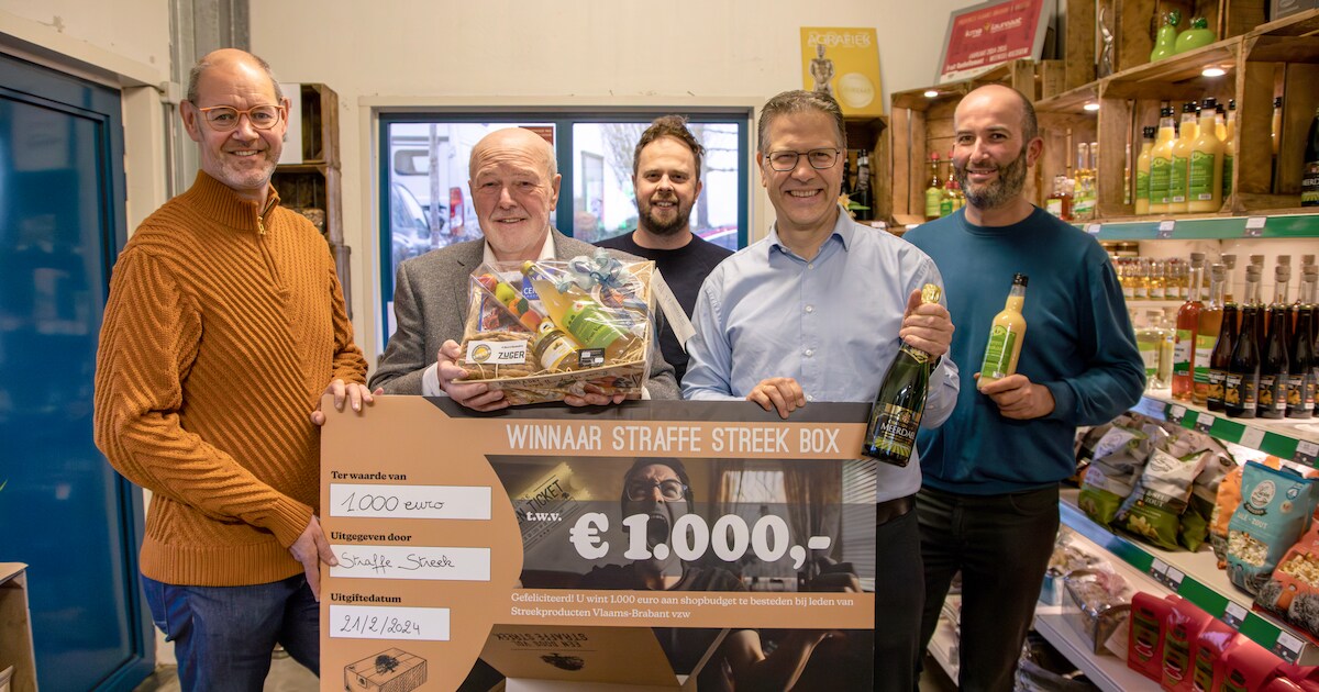 Peter Robert wint eindejaarsactie Straffe Streek | Hoegaarden | HLN.be