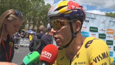 Wout van Aert staat “anders aan de start dan aan h