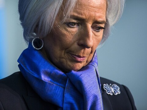 IMF-topvrouw Christine Lagarde.