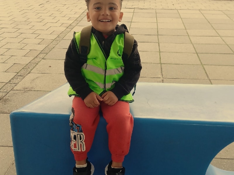Ook Jason beleeft zijn eerste schooldag in Zaventem!