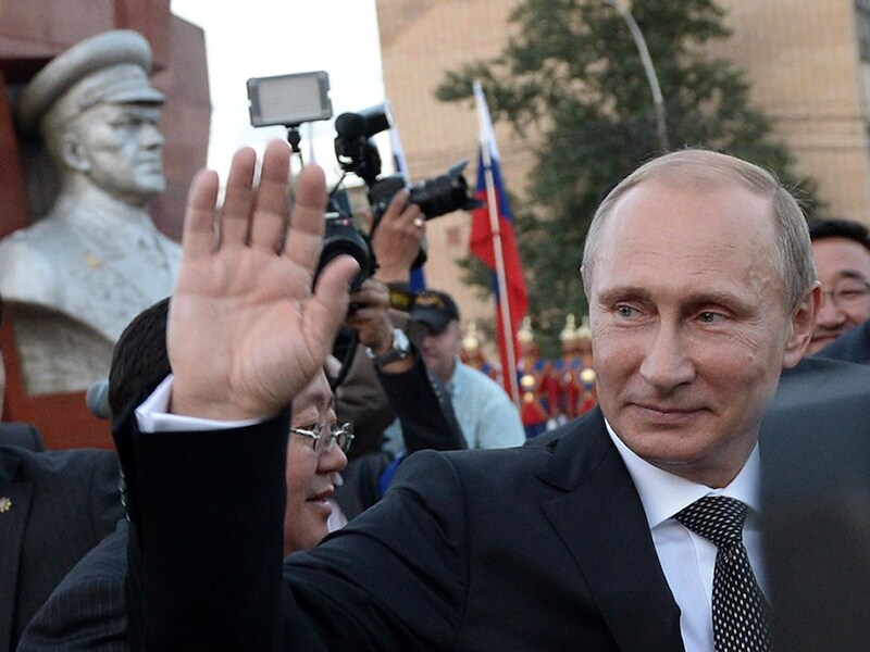 De Russische president Vladimir Poetin.