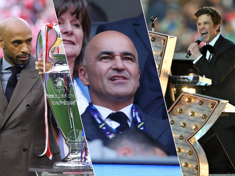 The Killers, Roberto Martínez en ook de Real-voorzitter: veel schoon volk aanwezig bij Champions League-finale