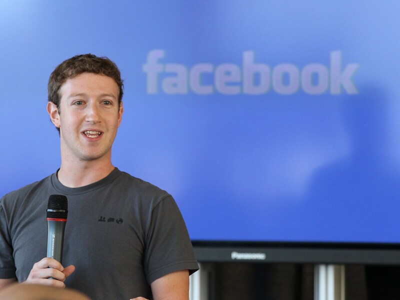 Facebookoprichter Mark Zuckerberg.