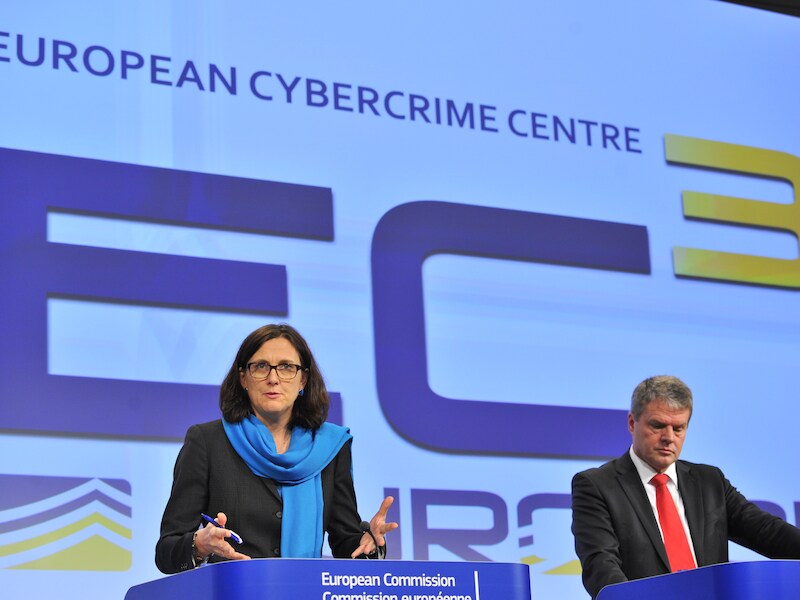 Cécilia Malmström, eurocommissaris voor veiligheidskwesties.
