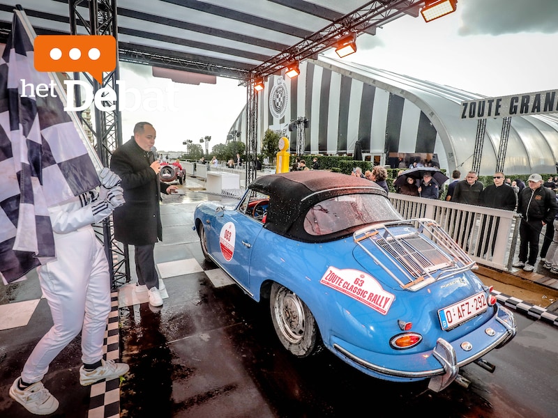 Finish van de Zoute classic tour afgelopen week.