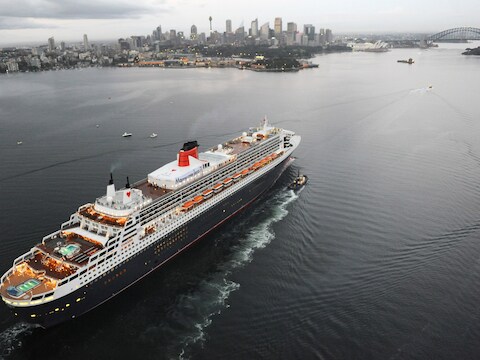 De Queen Mary 2.