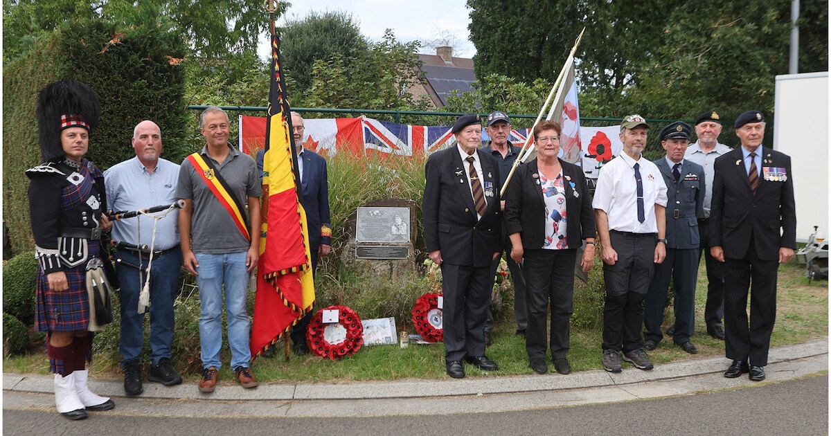 Herdenking voor geallieerde piloot John Campbell Younge in Melle ...