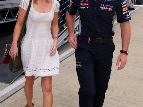 Geri Halliwell en Christian Horner