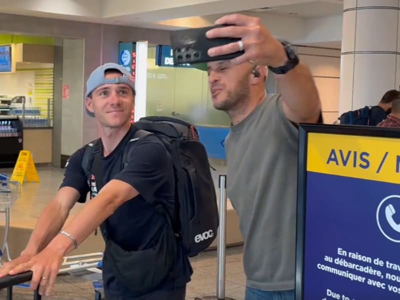“Er komen drie belangrijke weken aan”: Remco Evenepoel geland in Canada voor tweeluik Québec-Montréal én WK