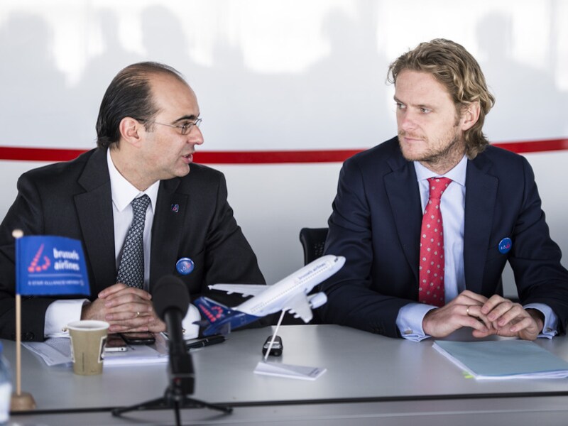 CEO Bernard Gustin en CFO Jan De Raeymaeker.