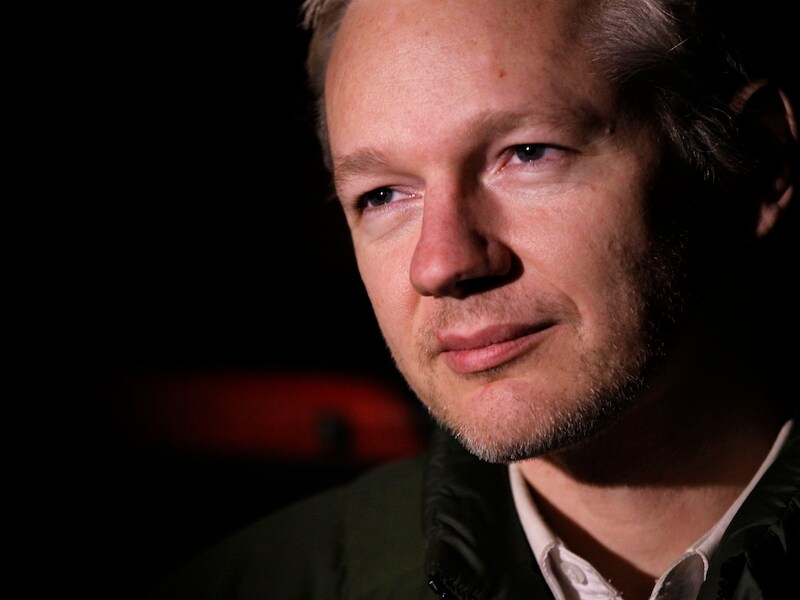 Julian Assange.