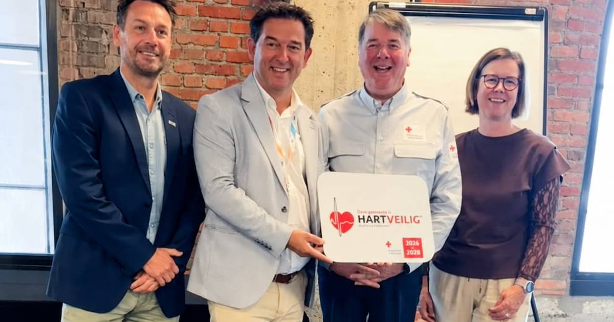 Heusden-Zolder krijgt label van Hartveilige Gemeente: 18 AED-toestellen en 100 opgeleide medewerkers