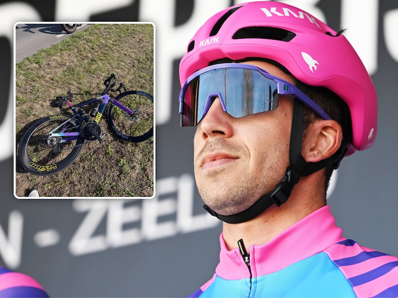 “Dit had veel erger kunnen aflopen”: Dylan Groenewegen op training aangereden door motor
