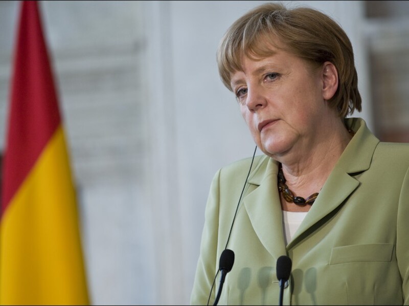 Angela Merkel.