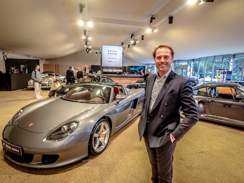 Gregory Tuytens, Head of Consignments voor België en Nederland bij Broad Arrow Auctions.
