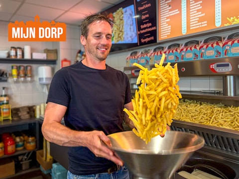 Davy Bossuyt (43) van Frituur Sebiet in Varsenare.