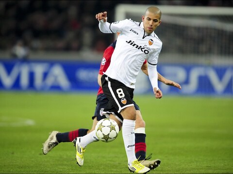 Feghouli heeft het naar zijn zin in Valencia.