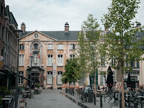 Museum Plantin-Moretus op de Vrijdagmarkt.