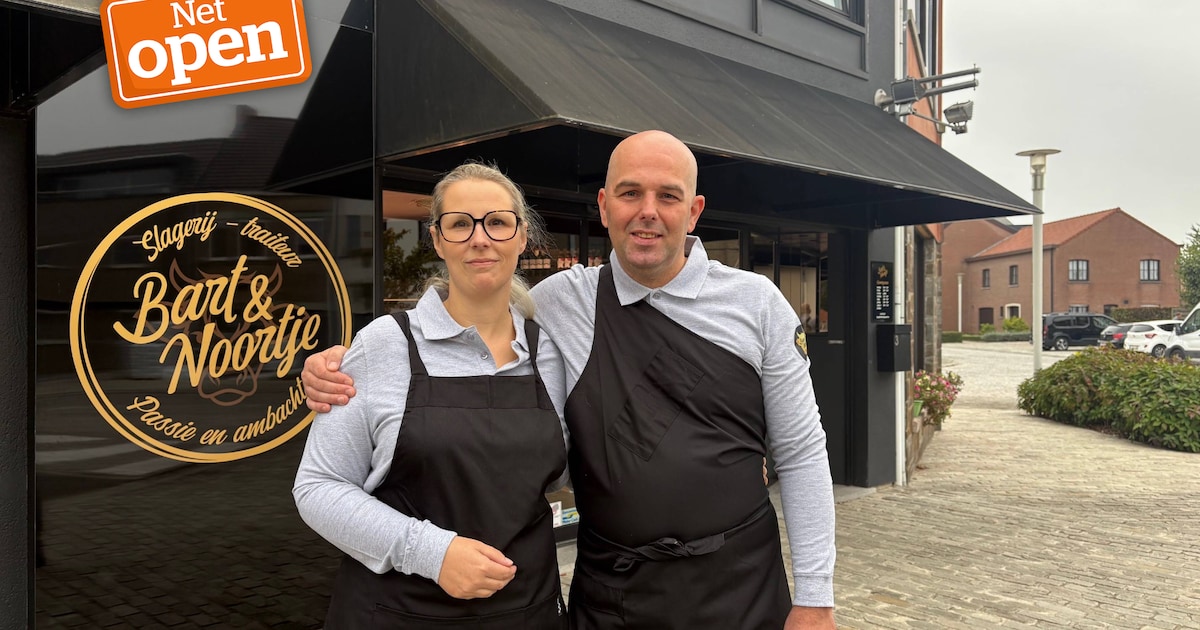 NET OPEN. Schave heeft opnieuw een slagerij: Bart en Noortje zetten traditie verder met geliefde rec
