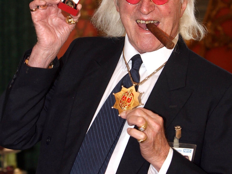 Jimmy Savile in maart 2008.