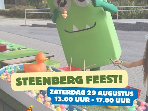 'Steenberg Feest' wordt één groot kinderparadijs.