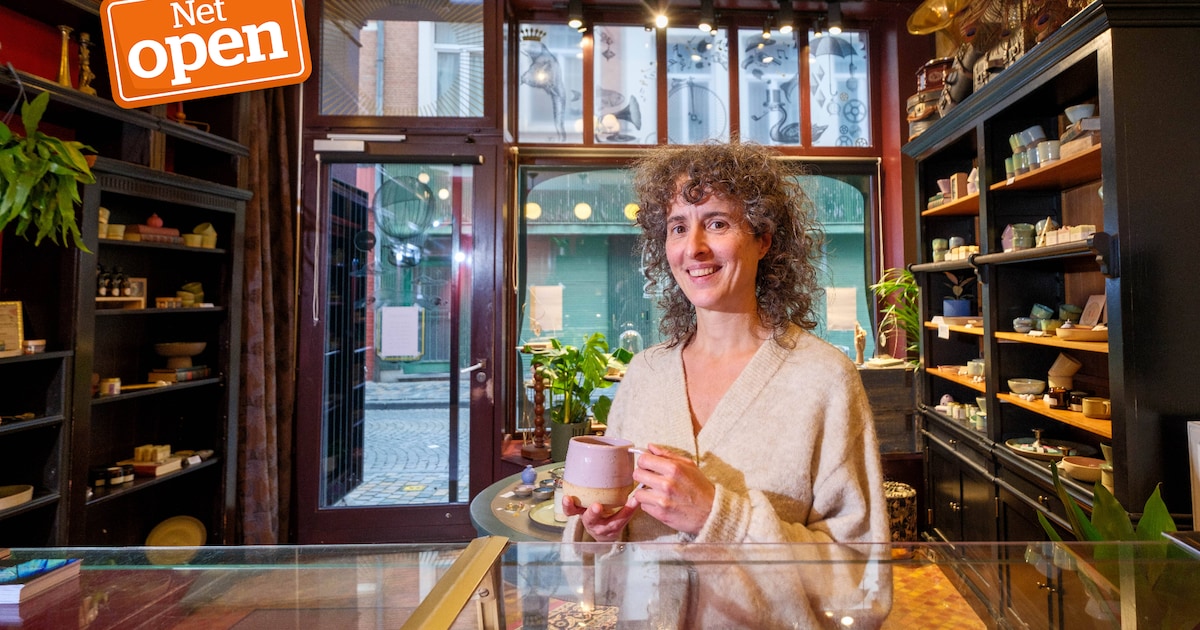 NET OPEN. Keramiste opent curiositeitenshop in Sint-Katelijnestraat: “Ik heb het ingericht als een o