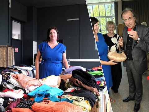 De bekende psychiater Dirk De Wachter knipte zaterdag het lint van ‘In De Sjakosj’, een sociaal project van Lies Blaes van, voor en door kansarme jongeren.