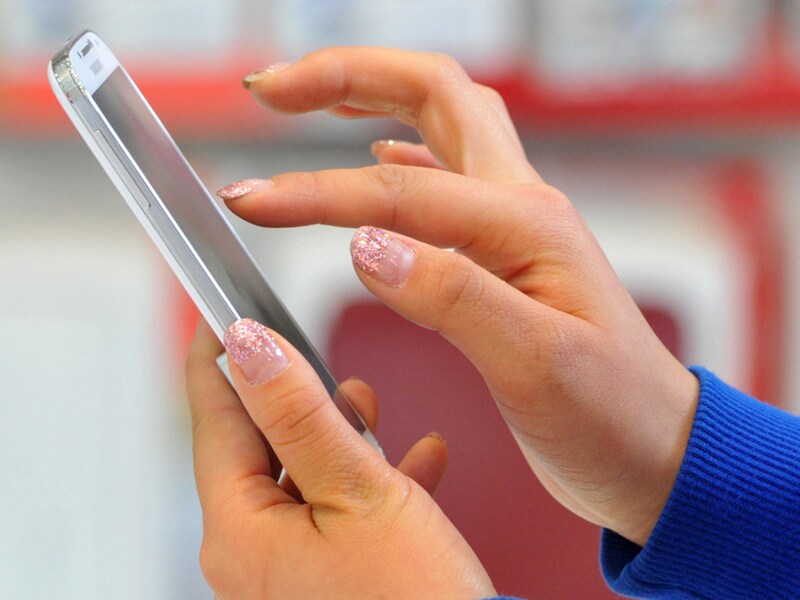 Een Samsung Galaxy S4.