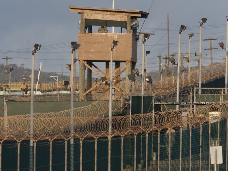 Bradley Manning wordt vastgehouden in kamp Delta.