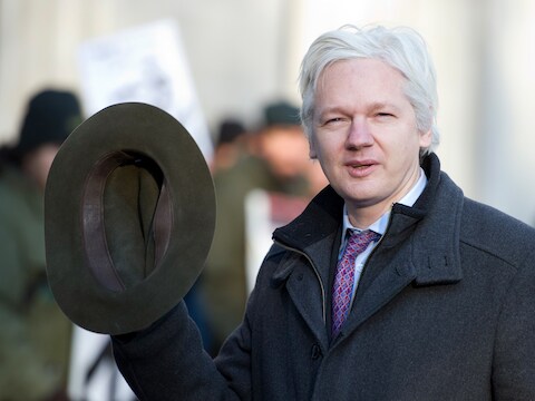 Julian Assange.