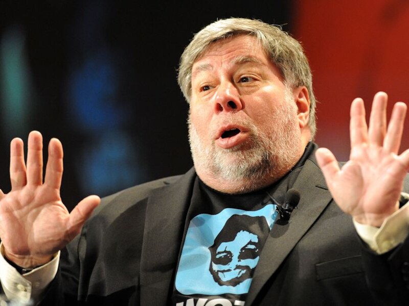 Apple-oprichter Steve Wozniak.