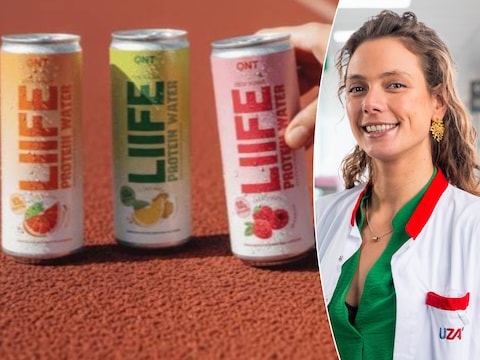 Diëtist en voedingswetenschapper Sanne Mouha beoordeelt proteïnewater.