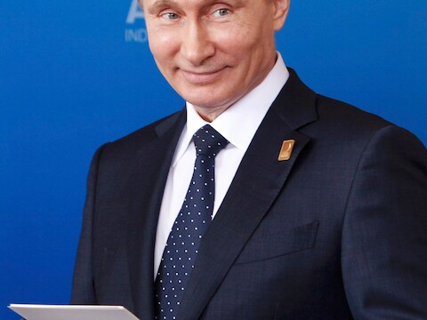 De Russiche president Vladimir Poetin.