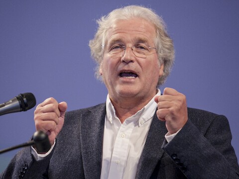 Didier Gosuin, de burgemeester van Oudergem.