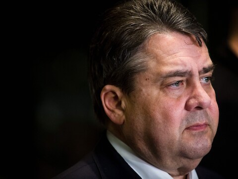Duits vicekanselier Sigmar Gabriel