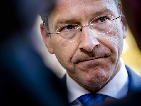 Jeroen Dijsselbloem, voorzitter van de eurogroep.