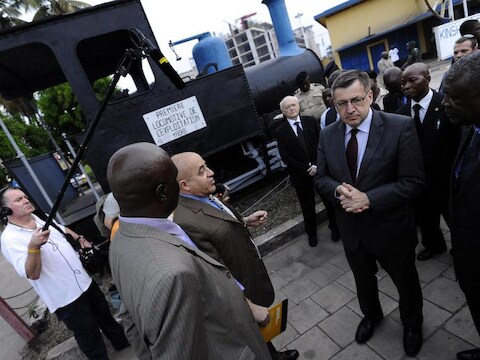 Vanackere in Kinshasa.