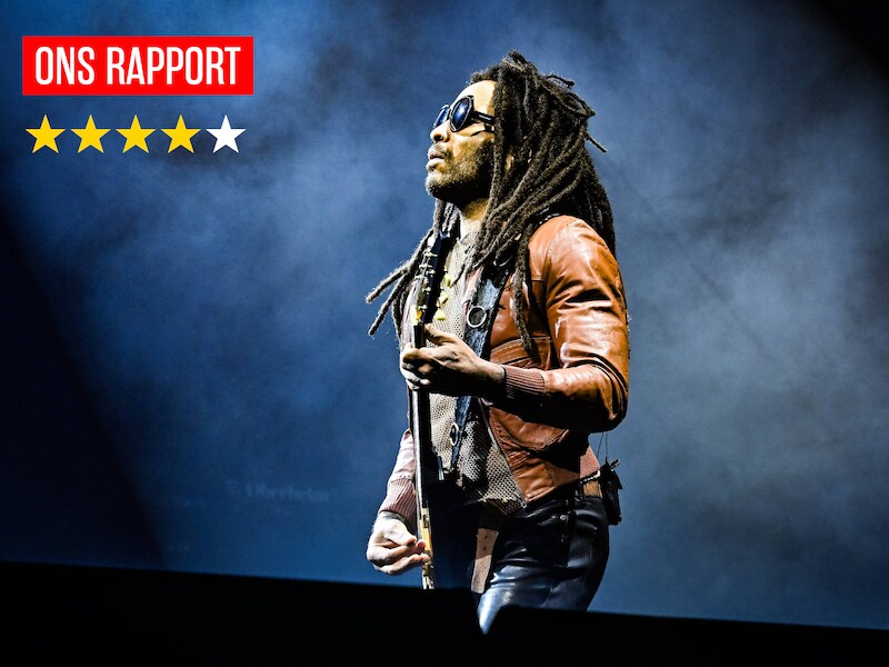 Rockgod Lenny Kravitz (60) greep Werchter bij z’n kruis, al miste hij ook een cruciaal akkoord