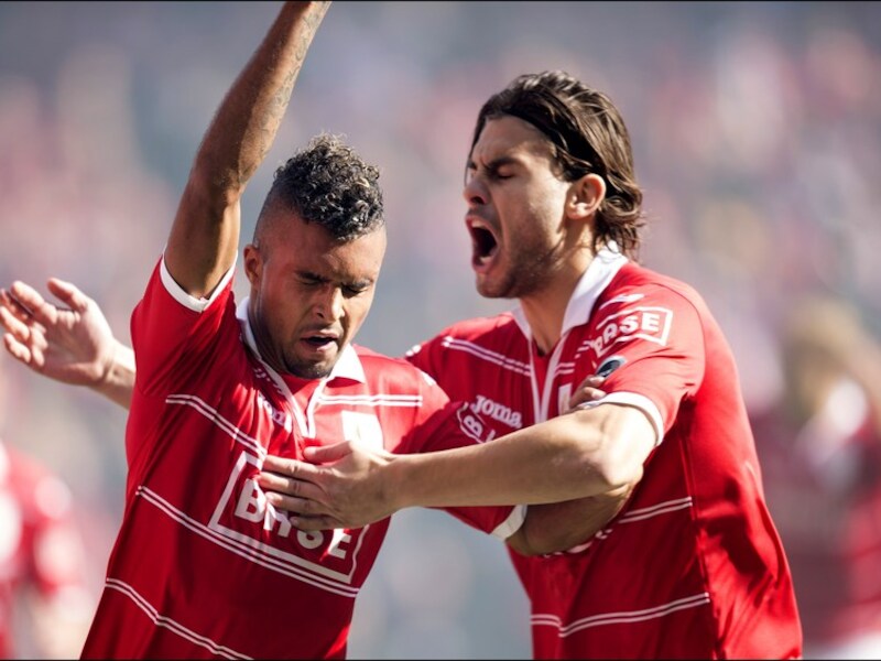 Bulot knalde de 2-1 erg fraai in doel.