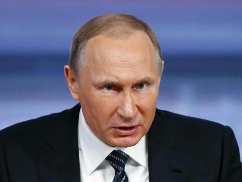 De Russische president Vladimir Poetin