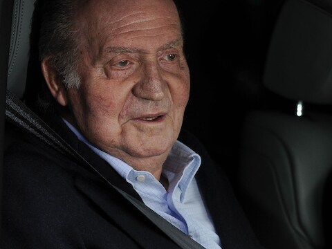 De Spaanse koning Juan Carlos