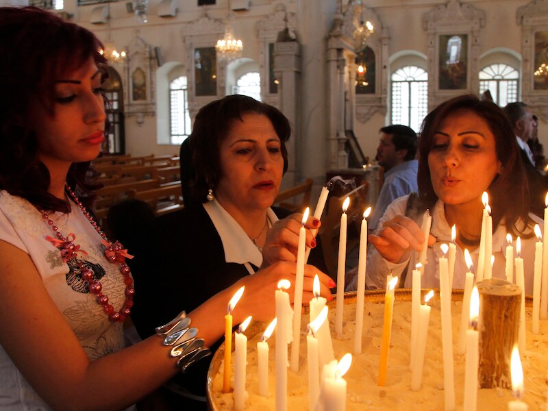 Syrische orthodoxe christenen.